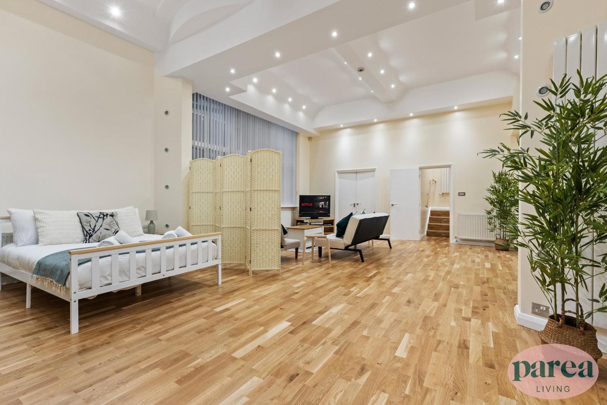 Appartamento Parea Living - Canary Wharf, Secluded Luxury Flat W Free Parking & Remote Working